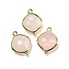 Natural Rose Quartz Pendants G-M431-12G-02-1