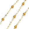 Brass Round Link Chains KK-D368-01G-E-1