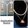 20Pcs 20 Styles Alloy Enamel Pendants ENAM-YW0004-12-6