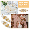 SUPERFINDINGS 2Pcs Alloy with Rhinestone Sewing Decorate DIY-FH0006-82G-5