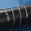 Non-Tarnish 304 Stainless Steel Rope Chain Necklaces X-NJEW-F226-03P-03-4