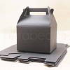 Creative Portable Foldable Paper Gift Box with Handles CON-E021-02E-3