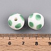 Handmade Porcelain Beads PORC-N009-04C-3