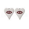 304 Stainless Steel Pendants STAS-L022-109P-03-1