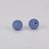 Round Silicone Focal Beads SI-JX0046A-49-2