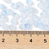 Frosted Glass Beads FGLA-D300-01K-4