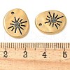 304 Stainless Steel with Rhinestone Charms STAS-Q345-31A-G-3