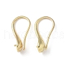 Brass Earring Hooks KK-A236-16G-1