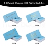 4 Bags 4 Style Laser Thank You for Supporting My Small Business Card DIY-SZ0003-34-3