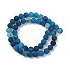Natural Druzy Agate Beads Strands G-NH0024-A04-8mm-4
