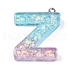 Transparent Epoxy Resin Pendants CRES-S364-002Z-1