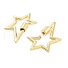 Rack Plating Brass Screw Clasps KK-NH0001-08G-2