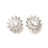 Brass Micro Pave Cubic Zirconia Pendants KK-M312-26P-1