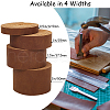 2M Flat AB Grade Cowhide Leather Cord AJEW-WH0479-73F-01-5