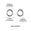 304 Stainless Steel Jump Rings STAS-YW0001-61A-3