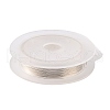Round Copper Wire for Jewelry Making CWIR-WH0001-0.3mm-04-1-2