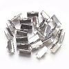 304 Stainless Steel Ribbon Crimp Ends STAS-F175-30P-13mm-2
