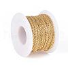 PVD Vacuum Plating 304 Stainless Steel Cable Chains STAS-D414-08-3