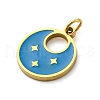 304 Stainless Steel Enamel Charms STAS-E550-65G-2
