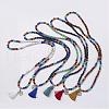 Natural Gemstone Beads Necklaces NJEW-F147-B-1