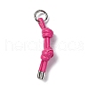 Imitation Leather Keychain KEYC-K023-02P-03-1