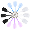 CHGCRAFT® 12Pcs 4 Colors ABS Dart Shaft and Flights FIND-CA0006-65-1