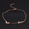 Stainless Steel Charm Anklets WGE3F25-06-1