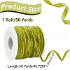 HOBBIESAY 50 Yards Single Face Velvet Ribbon OCOR-HY0001-16E-2