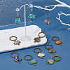 Natural & Synthetic Gemstone Keychain KEYC-FH00014-5
