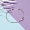 304 Stainless Steel Box Chain Bracelets BJEW-JB06194-01-5