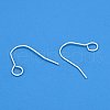 304 Stainless Steel Earring Hooks STAS-B047-31S-3