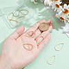 Unicraftale 10Pcs 201 Stainless Steel Linking Rings STAS-UN0058-75-2