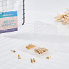 Brass Stud Earring Findings KK-BC0005-36G-5