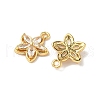 Brass Micro Pave Cubic Zirconia Pendants KK-D373-02A-G-2