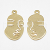 Brass Pendants KK-S347-119-1