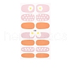 Full Cover Strawberry Flower Nail Stickers MRMJ-T100-028-1