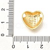 Rack Plating Brass Micro Pave Cubic Zirconia Pendants KK-I722-04G-P-3