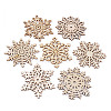 Undyed Natural Wooden Big Pendants WOOD-R271-M-1