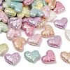 UV Plating Opaque Acrylic Beads MACR-L007-03C-1