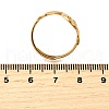 Flower 304 Stainless Steel Finger Rings for Women RJEW-M103-03G-3