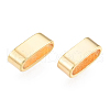 Brass Slide Charms/Slider Beads KK-N231-364-2