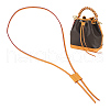 Leather Bag Drawstring Cord & Cord Slider Sets DIY-WH0453-50A-02-1