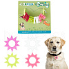 Transparent Blank Acrylic Pet Dog ID Tag PALLOY-AB00041-1