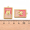 Ion Plating(IP) 304 Stainless Steel Pendants STAS-N107-05A-G-3