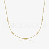 925 Sterling Silver Cable Chain Necklaces UD3650-3-1