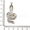 Brass Micro Pave Cubic Zirconia Pendants KK-S503-03P-01-3