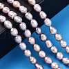 Natural Cultured Freshwater Pearl Beads Strands X1-PEAR-N012-04O-6