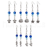 Alloy Dangle Earrings EJEW-JE05475-1