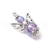 Transparent Acrylic Pendants PALLOY-JF03574-02-4