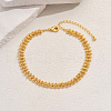 Simple Classic Brass Ball Design Anklets for Women Daily Commute Outfit EC5189-1-3
